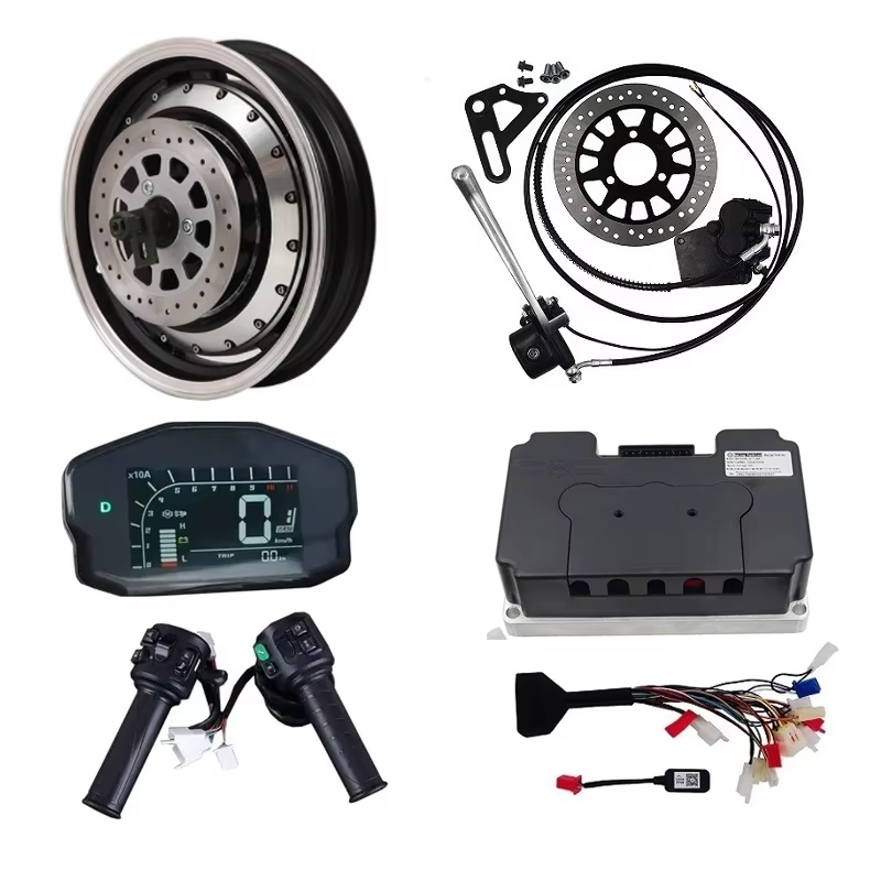 QSMOTOR 5000W 72V 14 pulgadas  - 72V 5000W Hub Motor Kit reseña y precio