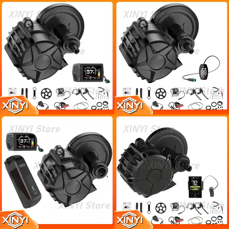 Kit de motor eléctrico para bi - Mid Drive Motor Kit 52V 1000W reseña y precio